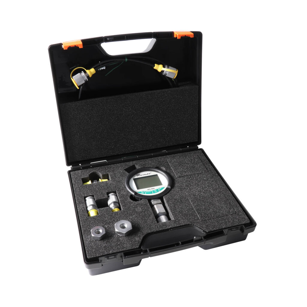 Discover Industrial Hydraulics’ STAUFF digital pressure test kit special – durable, accurate, and built for professionals.